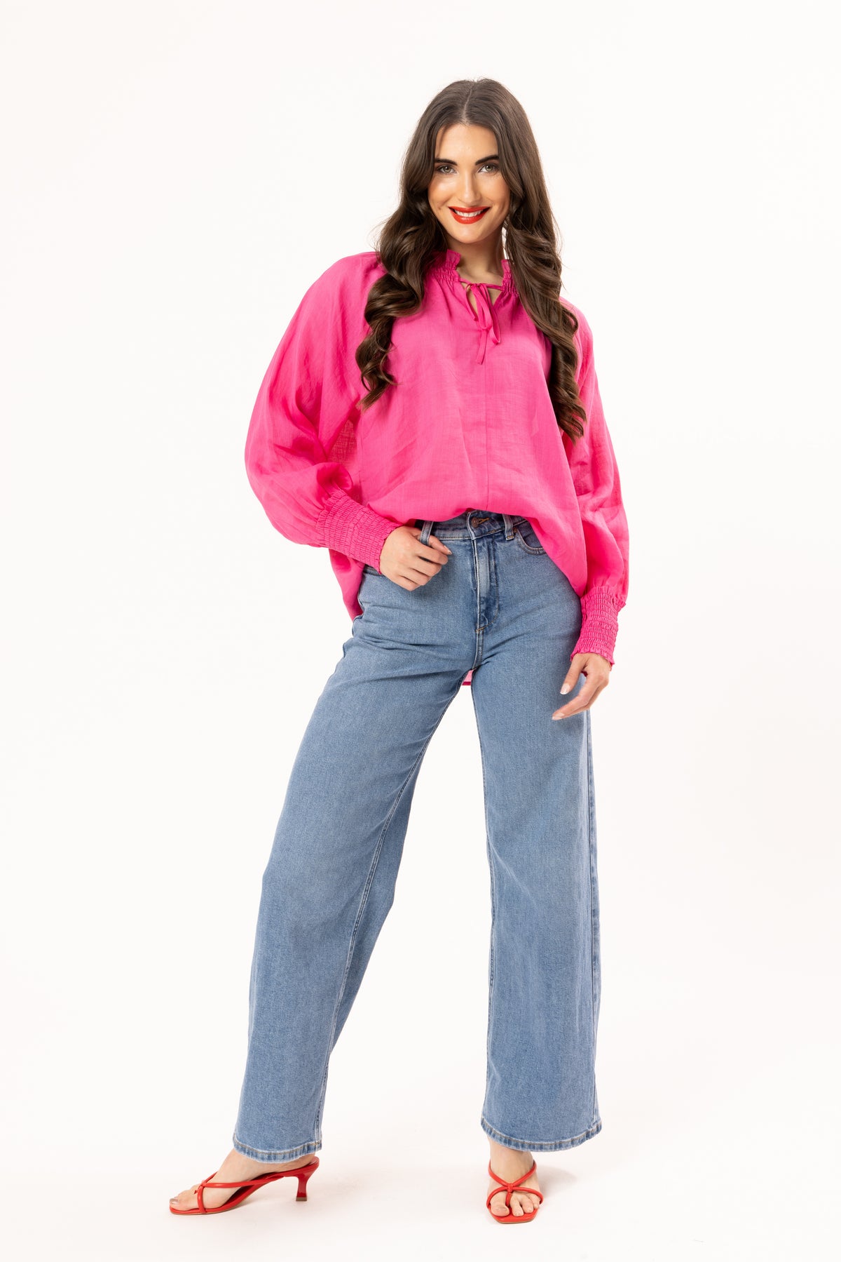 Encourage Top / Hot Pink