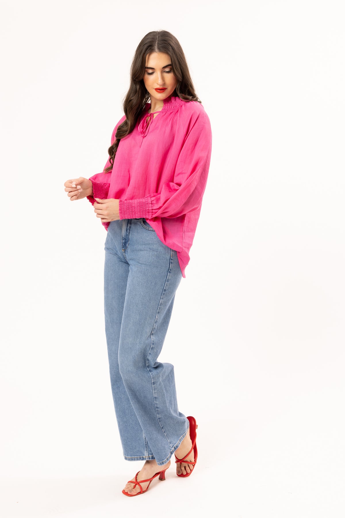 Encourage Top / Hot Pink