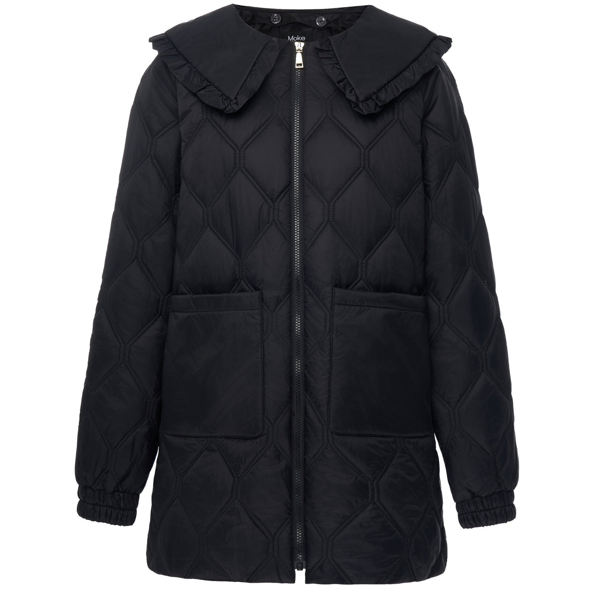 Tess Quilt Coat / Black - Girl Next Door Fashion