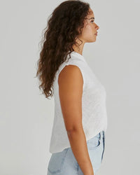 Jaci Knit Top / White