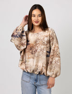 Verity Blouse - Winter Watercolour