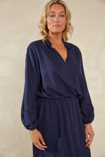 Sardinia Tie Blouse - Riviera