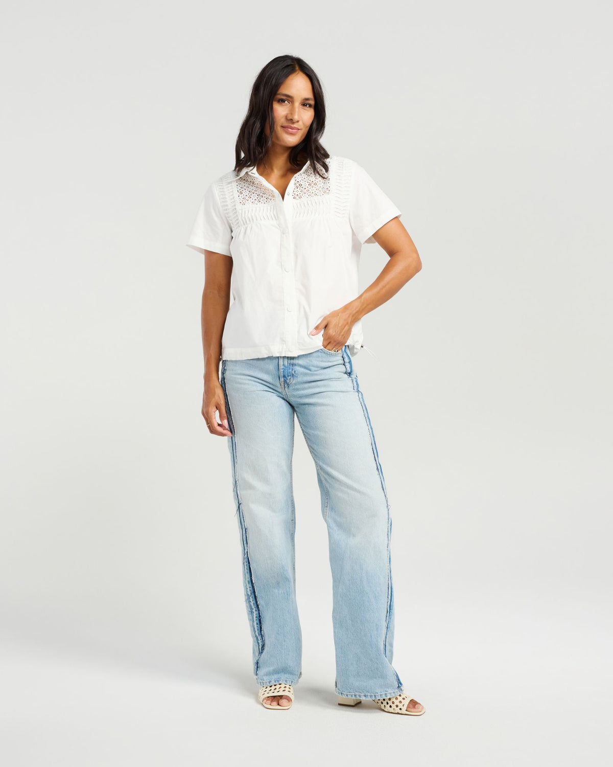 Rosa Shirt / White