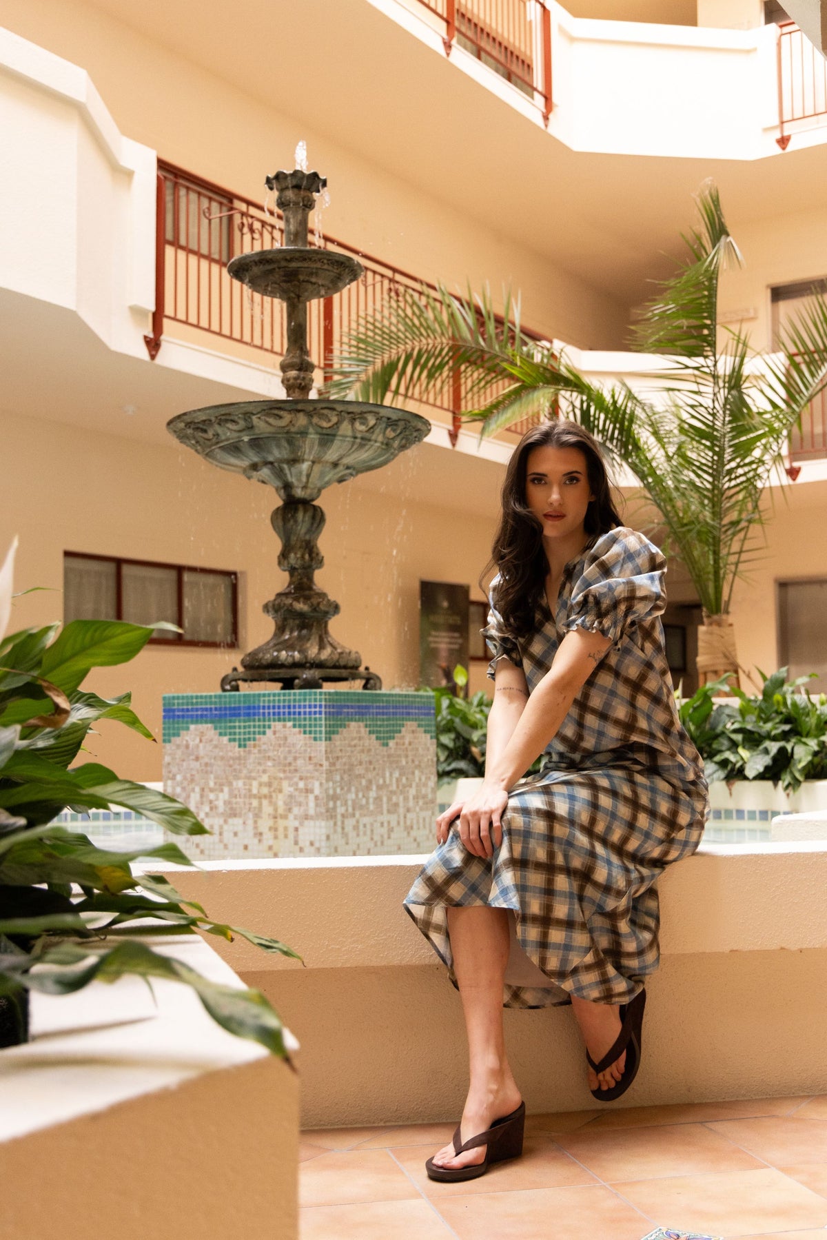 Relaxed Butterfly Top / Harmony Check