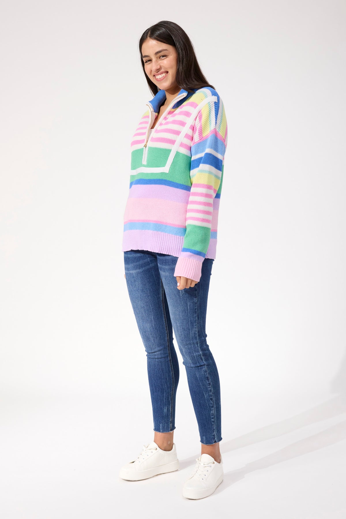Alaska Stripe Jumper - Pastel