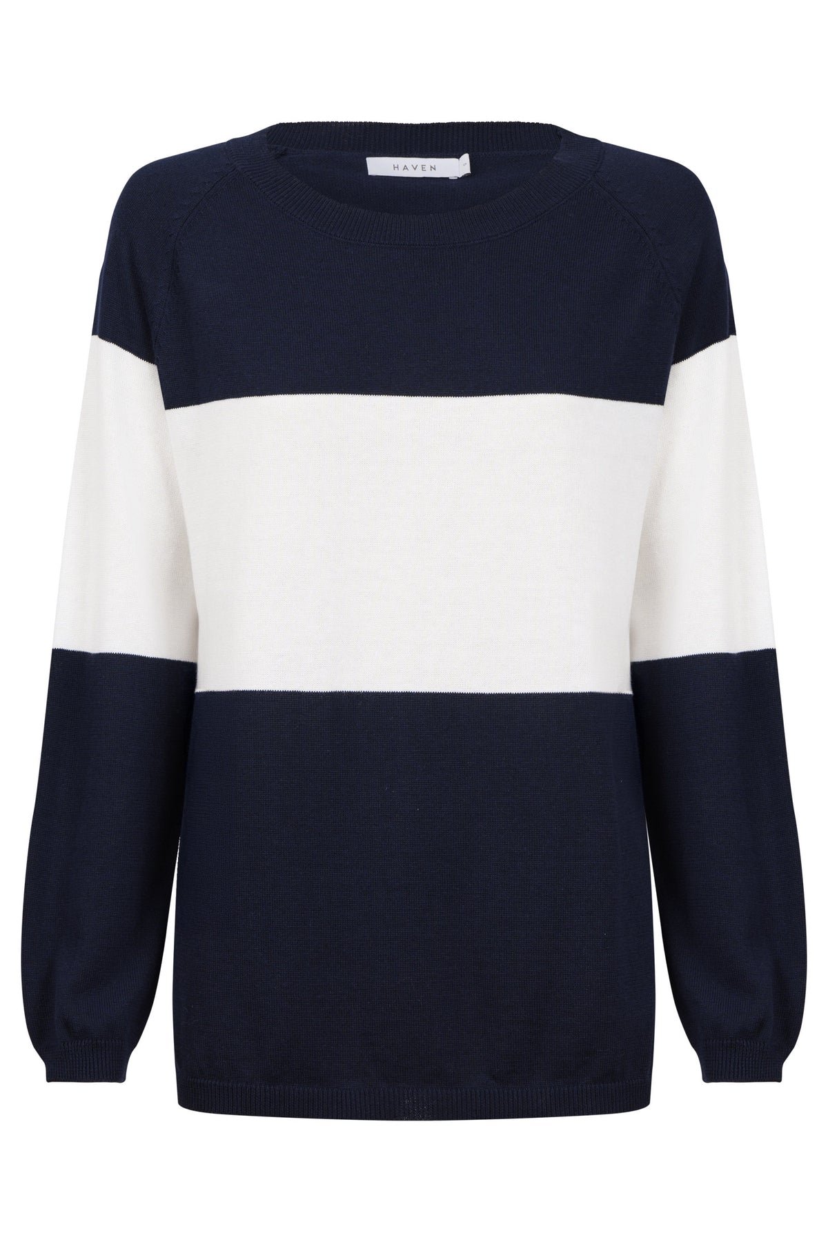 Savoie Stripe Jumper - Navy