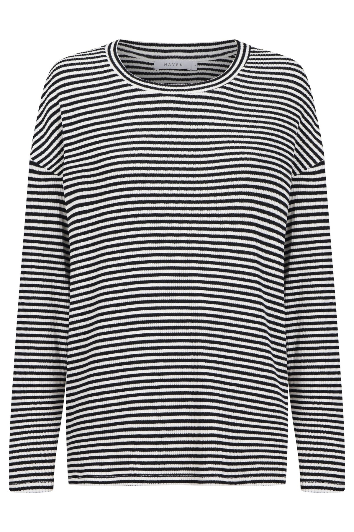 Levi Stripe L/S T Shirt - Black