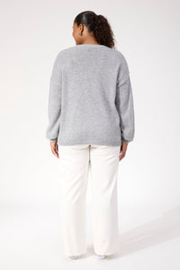 Salla Sparkle Jumper - Silver