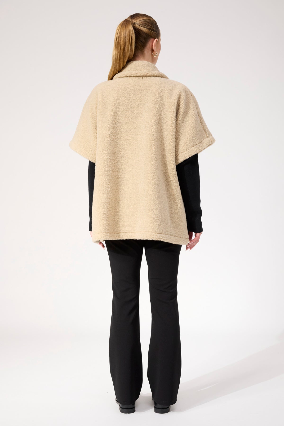 Jackson Oversized Vest - Natural