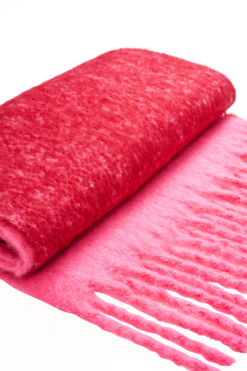 Monterosa Two Tone Scarf - Hot Pink