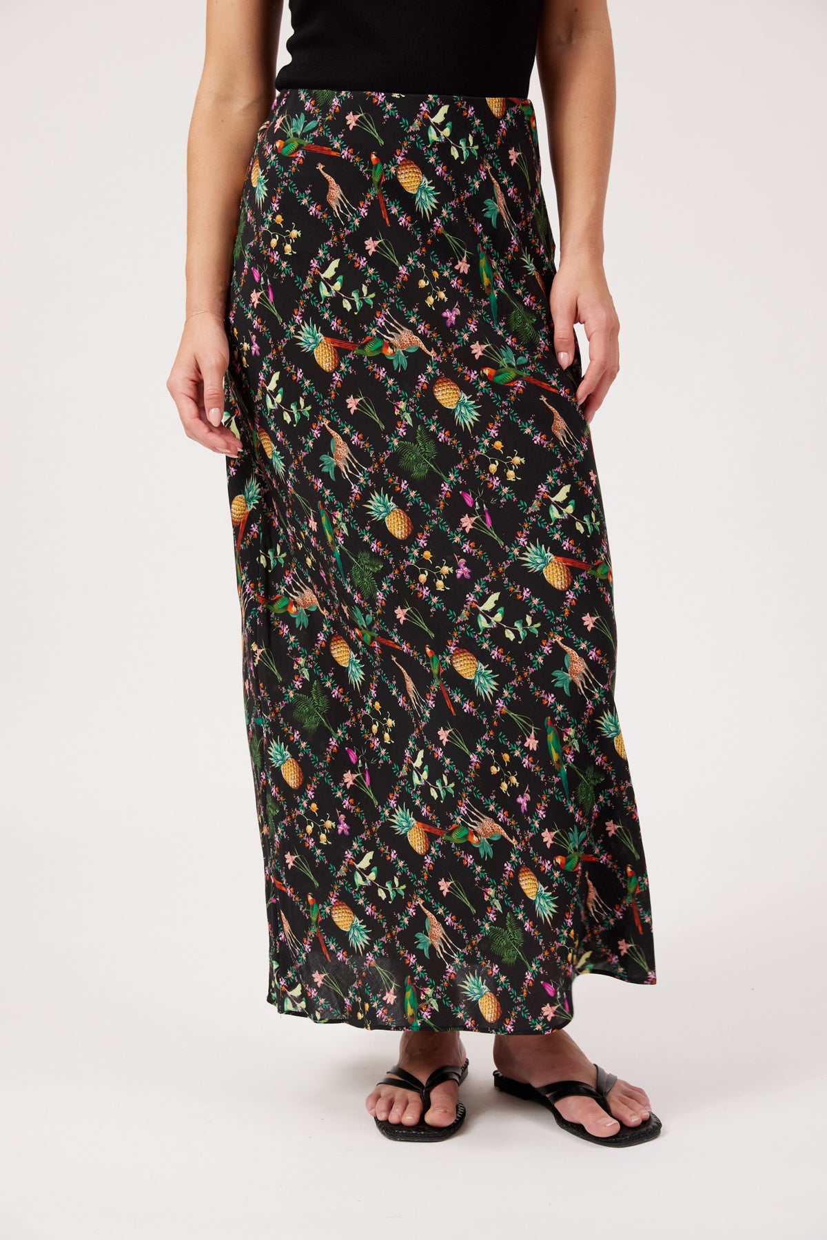 Congo Maxi Skirt - Jungle