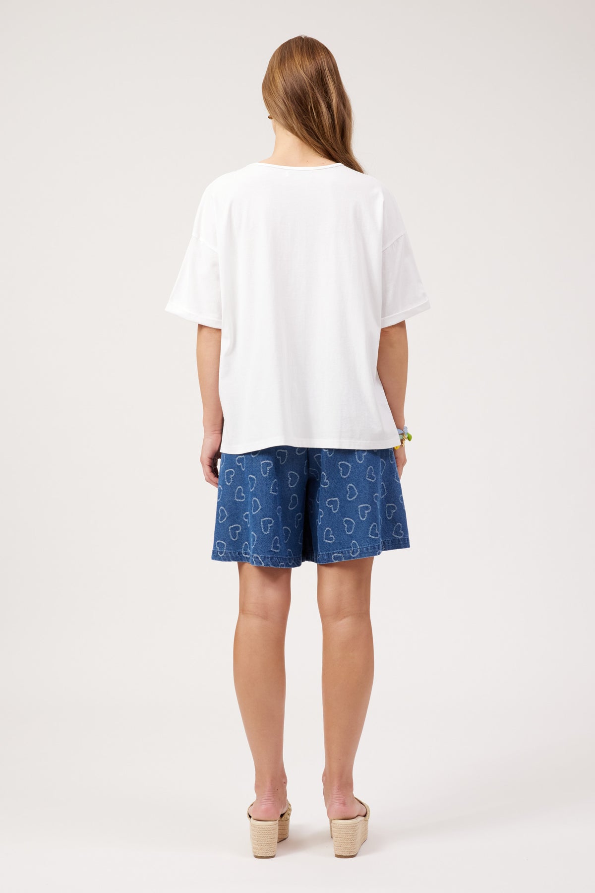 Mykonos Graphic T-Shirt - White Amor