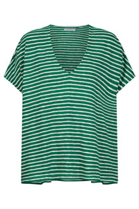 Tropea Stripe Tshirt - Green