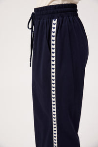 Elba Heart Pant - Navy
