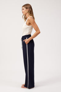 Elba Heart Pant - Navy
