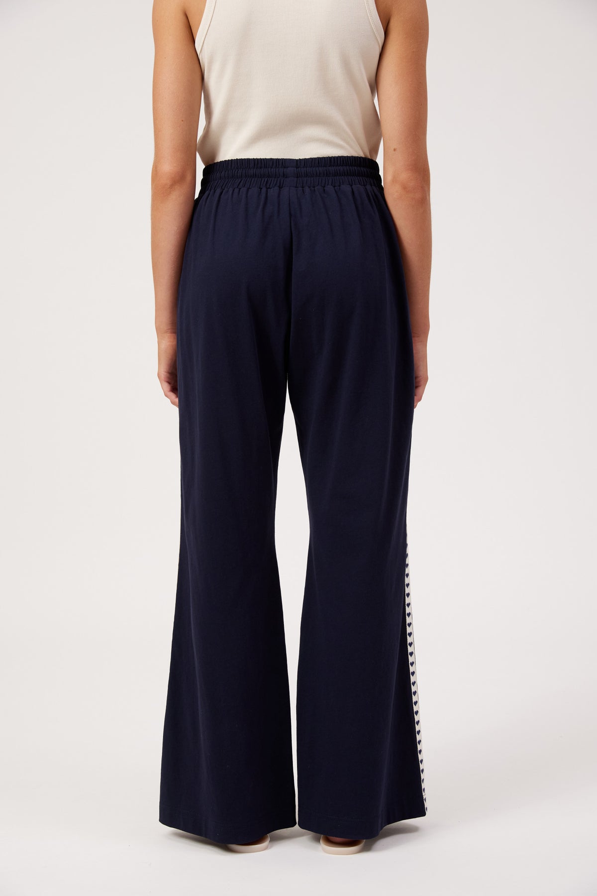 Elba Heart Pant - Navy
