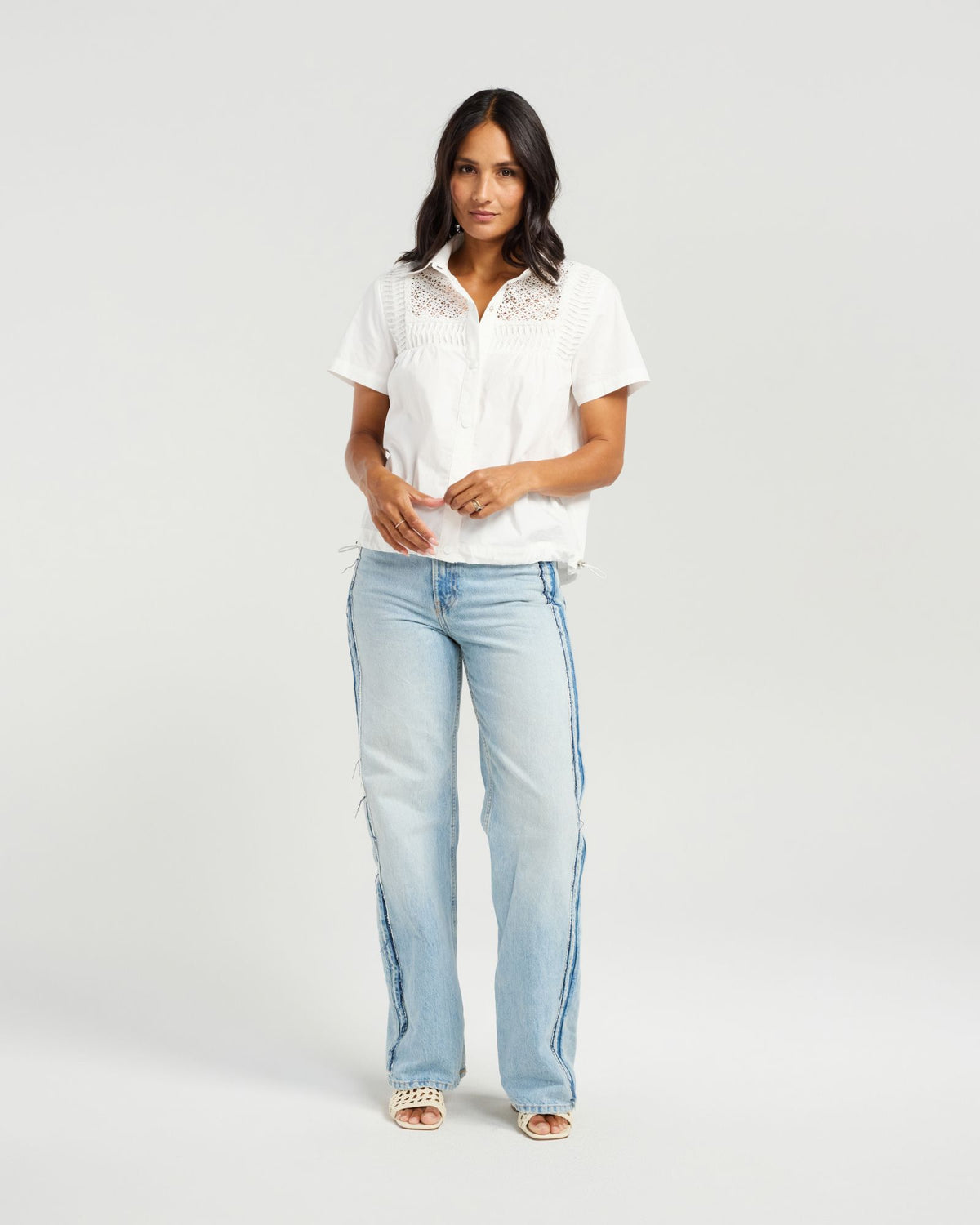 Rosa Shirt / White
