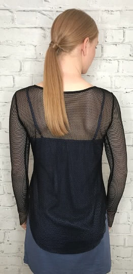 Fishnet Top / Black