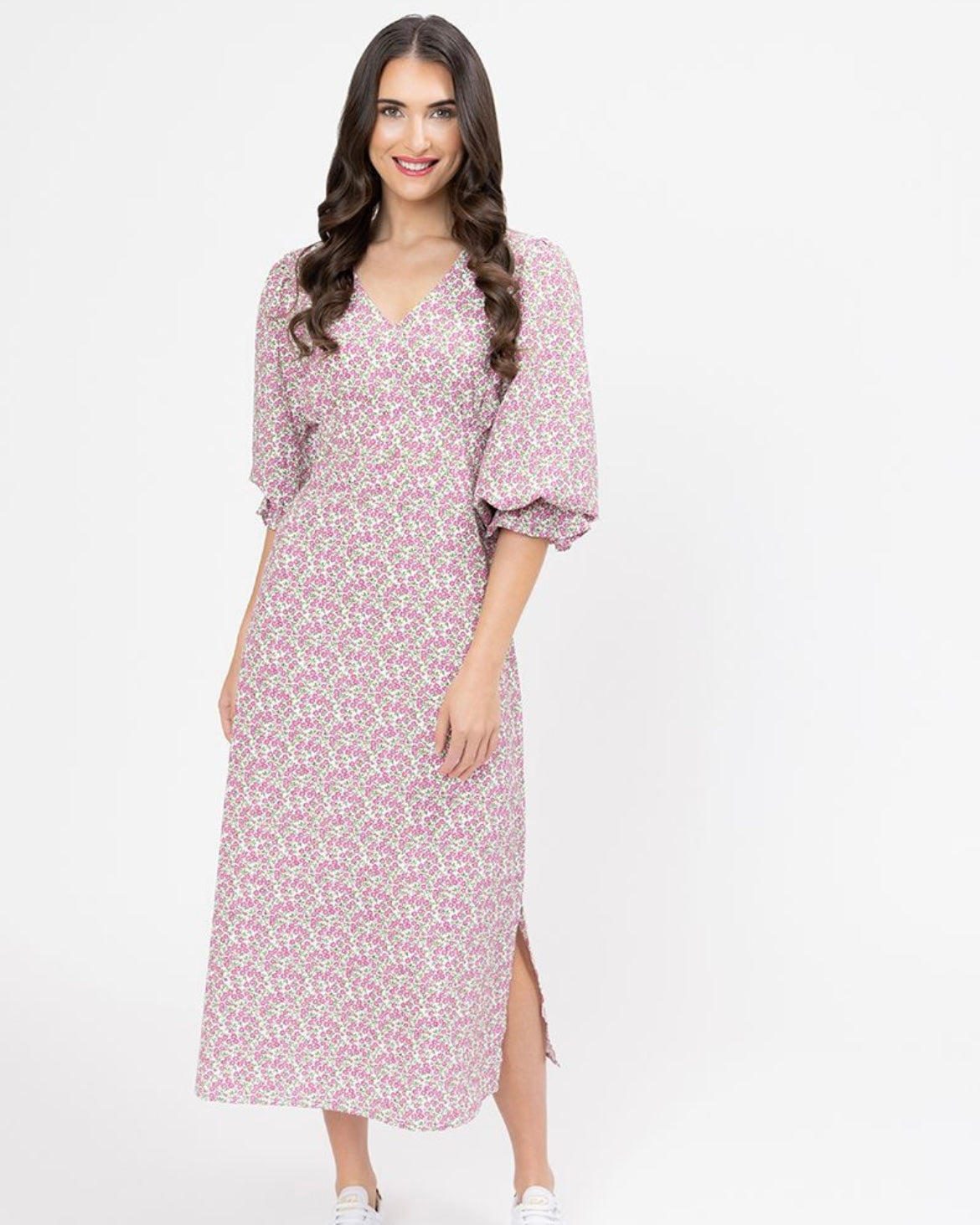 Madrid Dress / Dusk Petal