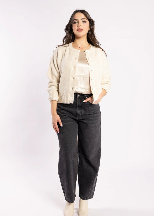Jules Cardigan/ Oat