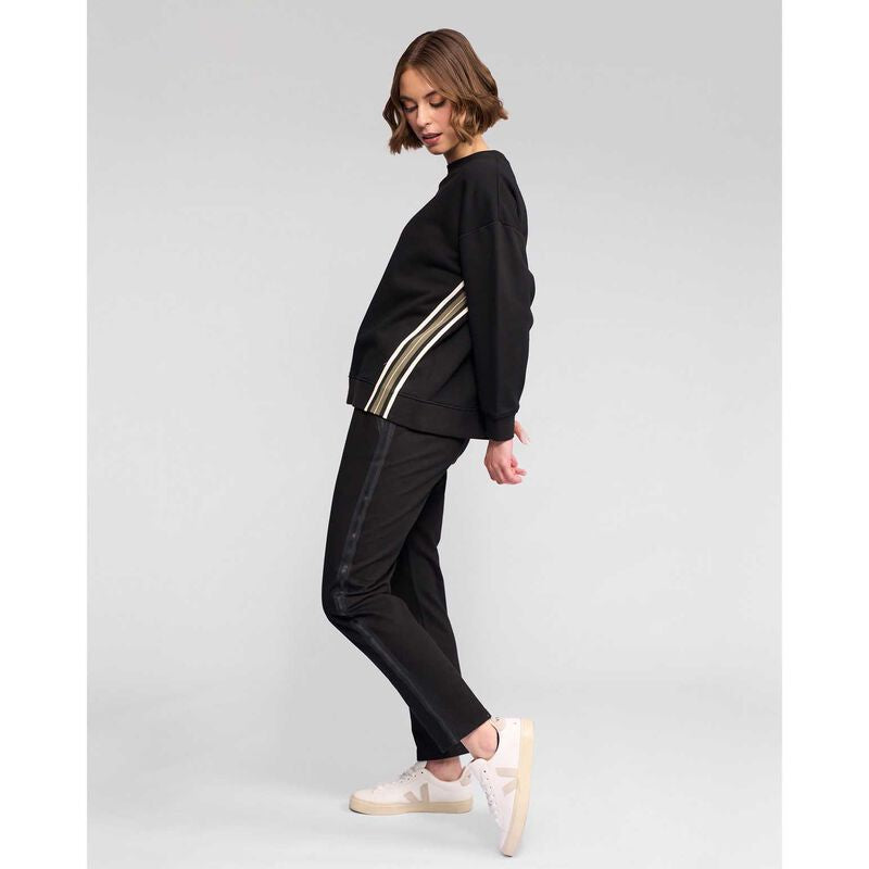 Zone Sweater / Black - Girl Next Door Fashion