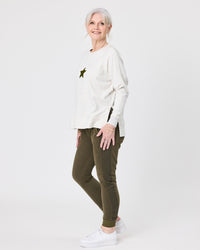 Asta Top / Light  Marle - Girl Next Door Fashion