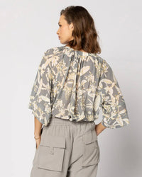 Frond Blouse - Dusk Floral