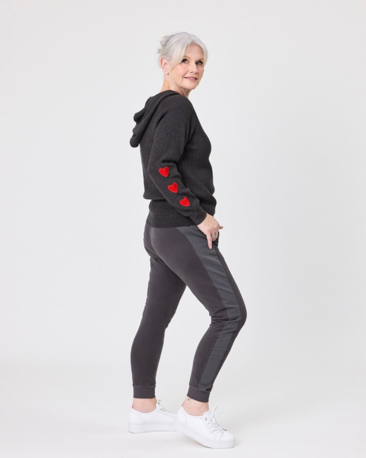 Lova Knit / Charcoal - Girl Next Door Fashion