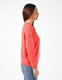Denver Jumper - Coral