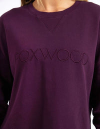 Simplified Crew - Plum