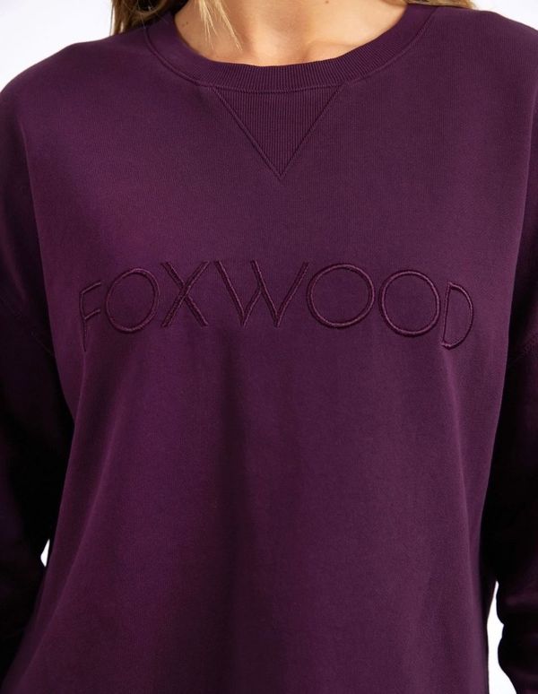 Simplified Crew - Plum