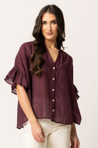 Riverstone Shirt / Plum