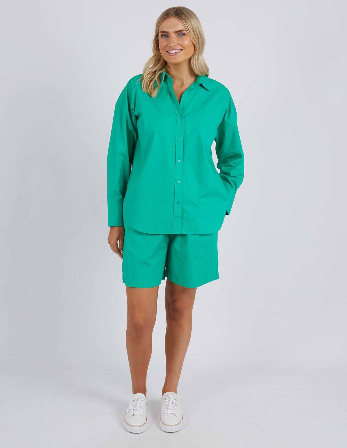 Delia Shirt - Bright Green