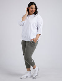 Mazie Sweat - White
