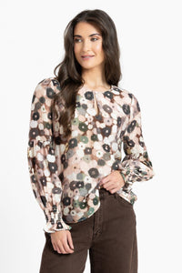 Vienna Blouse / Blush Poppy