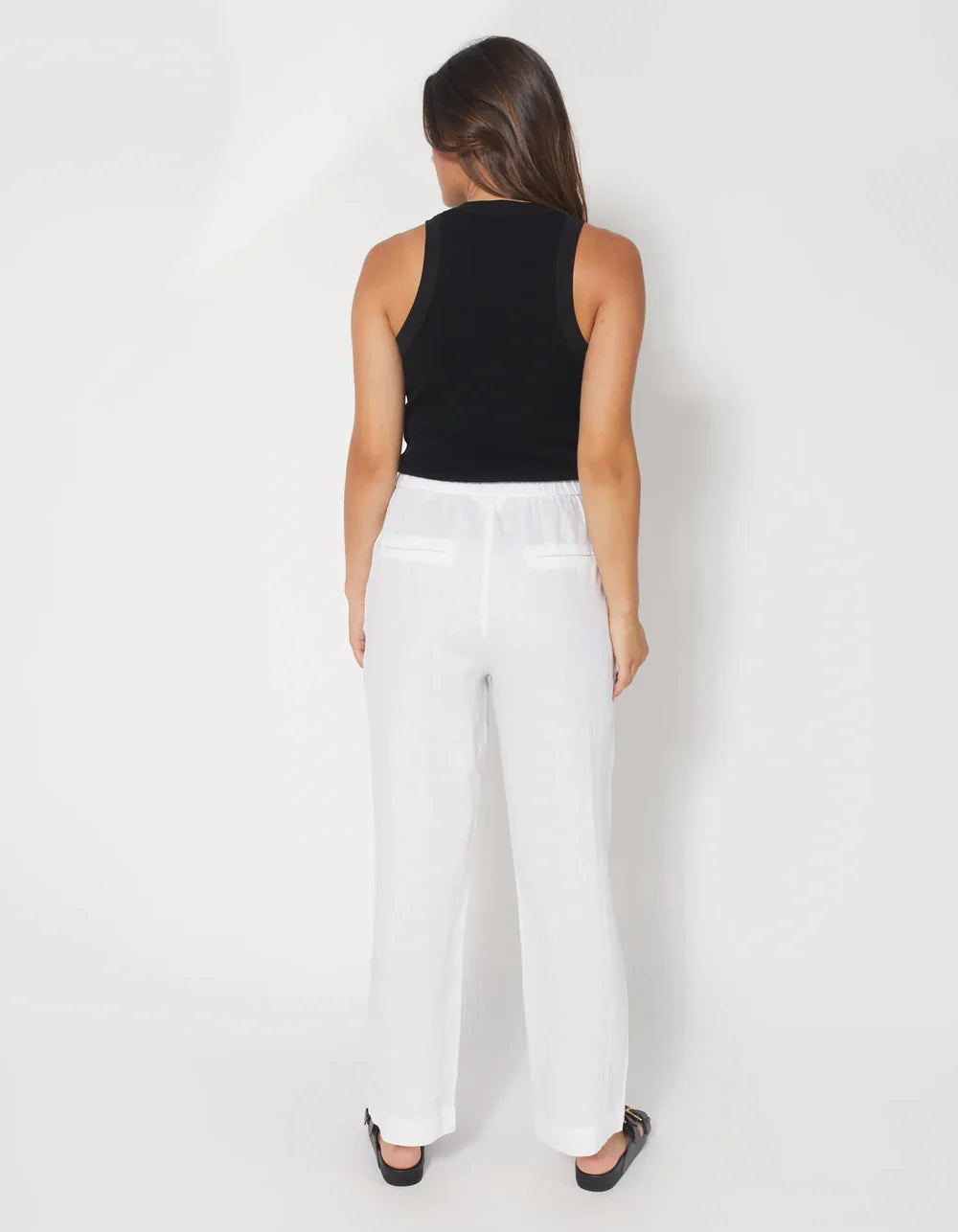 Claudia Pant - White