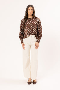 Centered Top / Walnut - Girl Next Door Fashion