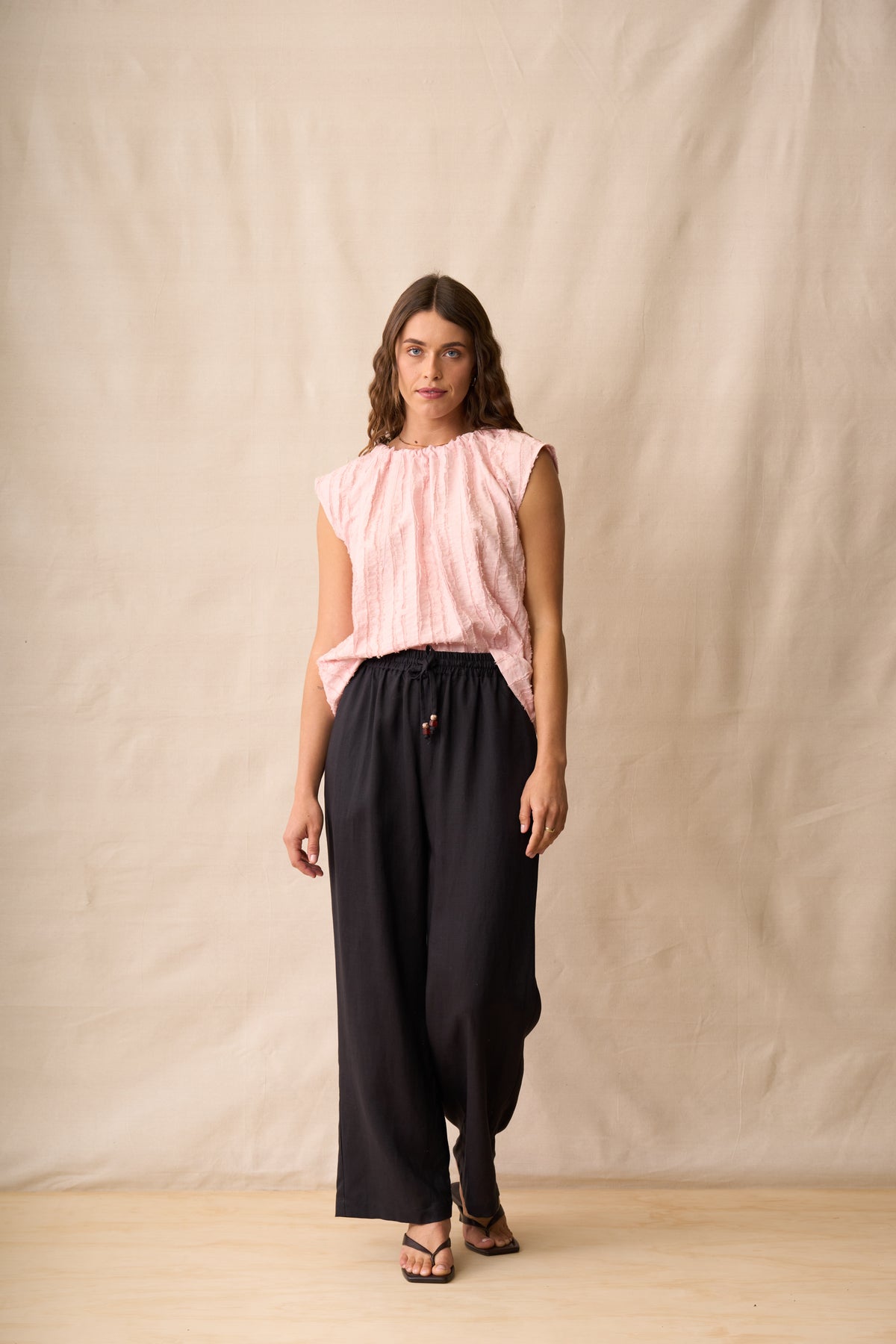 Tie Back Top / Cameo