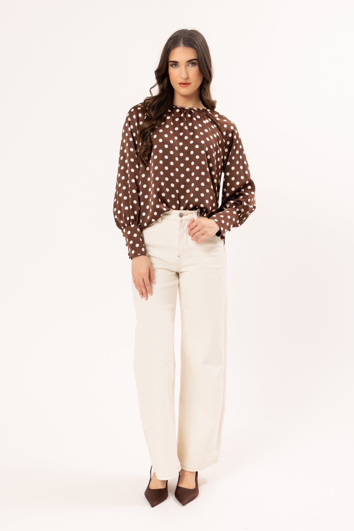 Centered Top / Walnut - Girl Next Door Fashion