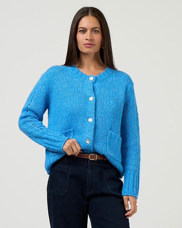 Tilly Cardi / Azure
