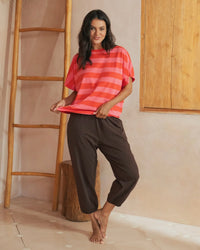 Ellie Lounge Pant / Coffee