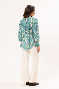 Encourage Top / Aqua Charm - Girl Next Door Fashion