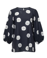 Annette Top / Black Dot - Girl Next Door Fashion