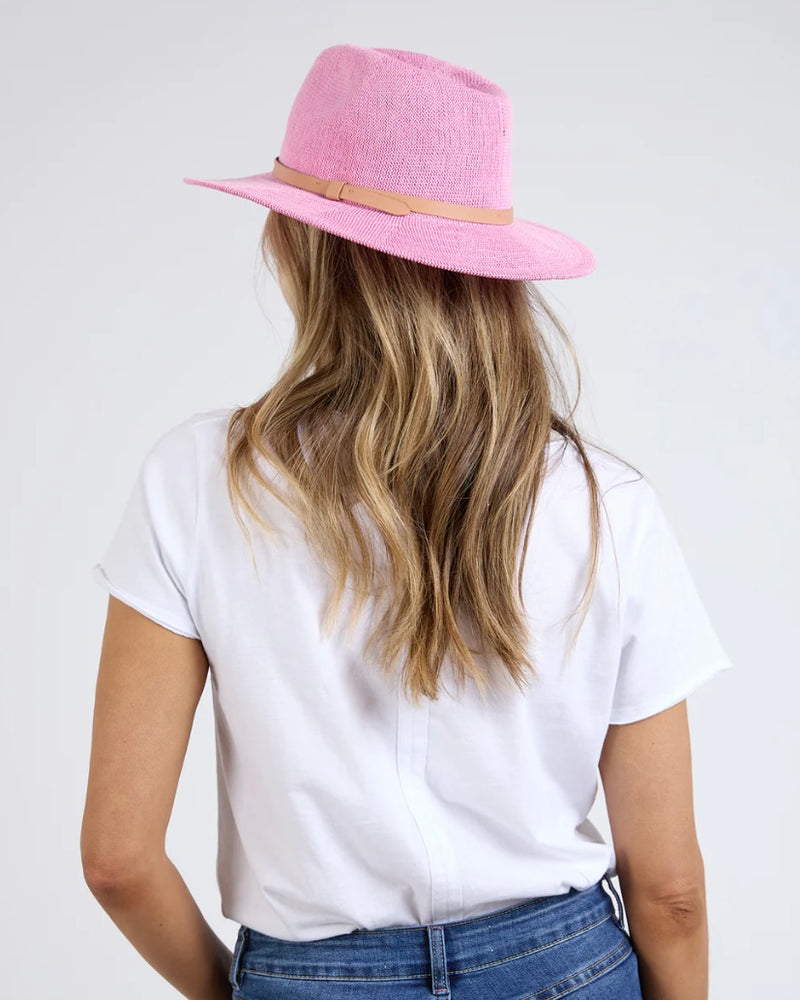 Palm Hat / Pale Pink