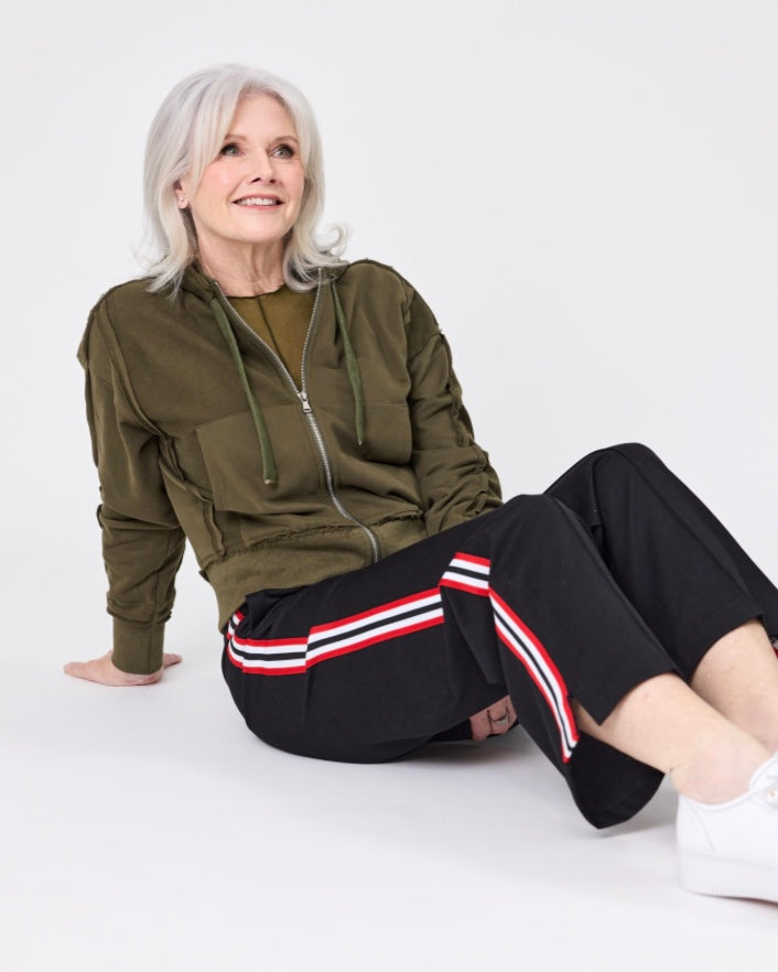 Selma Jacket / Khaki - Girl Next Door Fashion