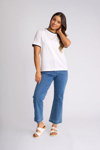 Club Top / White / Ink