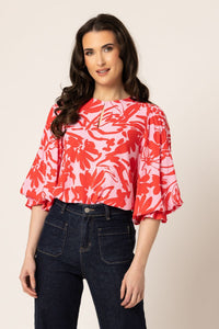 Fleur Top / Pink Lady