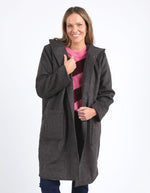 Jordan Coat - Charcoal Marle