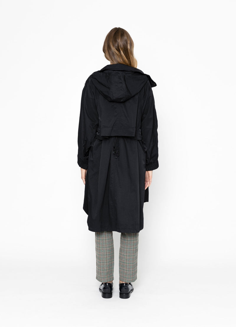 Walsh Raincoat - Black