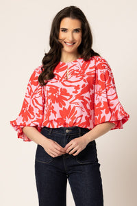 Fleur Top / Pink Lady